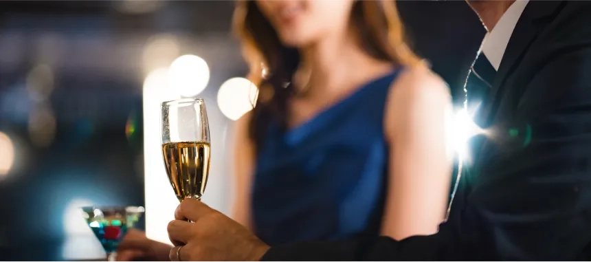 男性と女性の画像